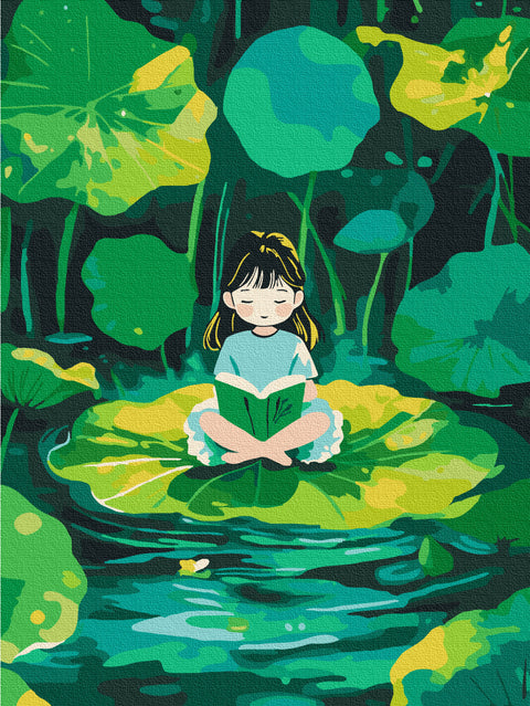 Malowanie po numerach Wyspa spokoju (KBS0187)