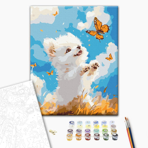 Malowanie po numerach Gra w kvatch (KBS0186)