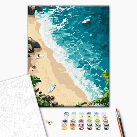 Malowanie po numerach Wyspa marzeń (RBS54239)