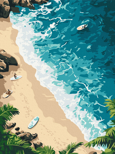 Malowanie po numerach Wyspa marzeń (RBS54239)