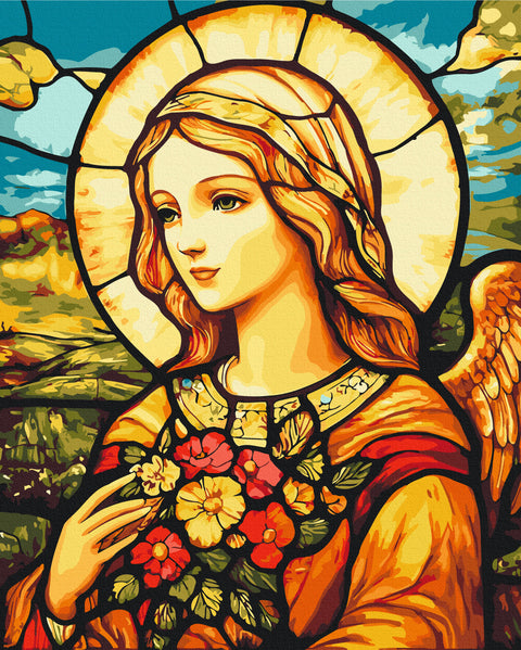 Malowanie po numerach Anioł miłości i dobroci (BS54326)