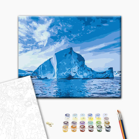 Malowanie po numerach Lodowe Królestwo © Andriy Zotov (BS54272)