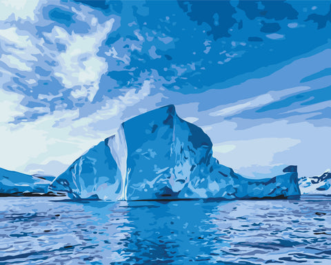 Malowanie po numerach Lodowe Królestwo © Andriy Zotov (BS54272)