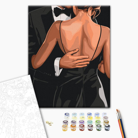 Malowanie po numerach Ty i ja (BS54337)