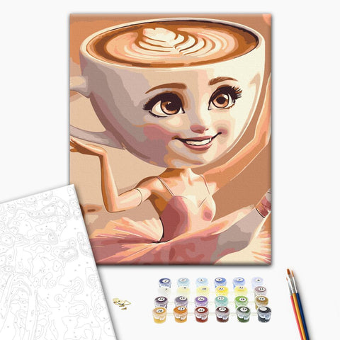 Malowanie po numerach Ballerina Cappuccino (SBS037)