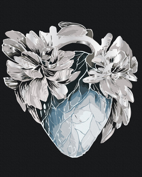 Malowanie po numerach Lód z miłością © Julia Angeliuk (BS54384)