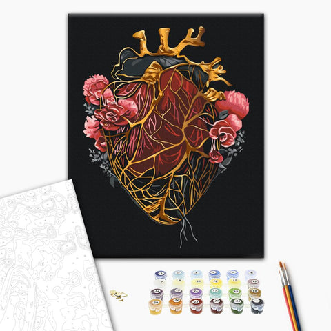 Malowanie po numerach Zimno i stal przebite na wylot © Julia Angeliuk (BS54432)