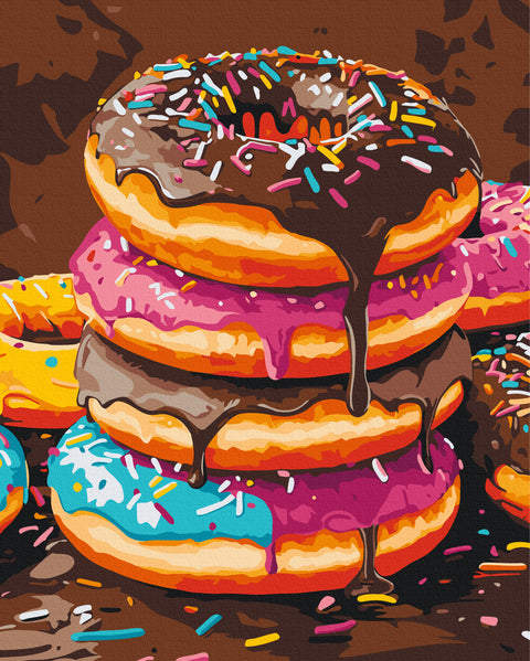 Malowanie po numerach Słodkie darowizny (BS54437)