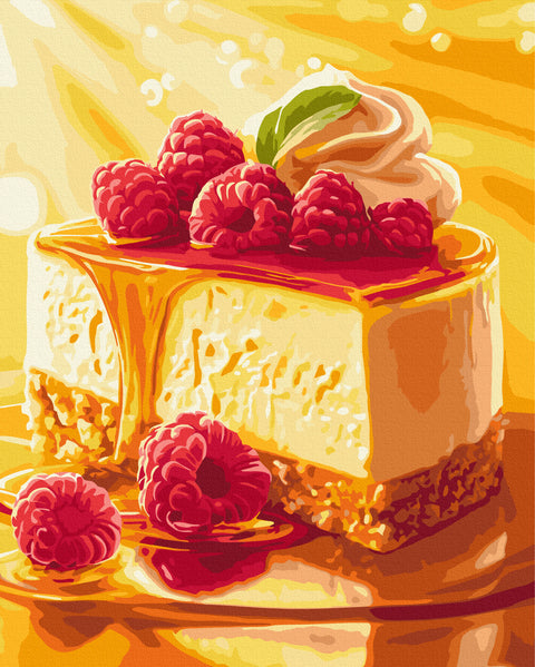 Malowanie po numerach Sernik miodowy (BS54439)