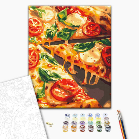 Malowanie po numerach Smaczna pizza (BS54441)