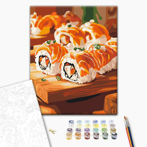 Malowanie po numerach Apetyczne bułeczki (BS54449)