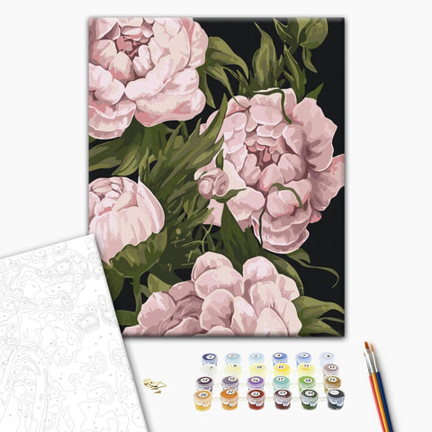 Malowanie po numerach Ogród delikatnych marzeń © LUNATART (BS54303)