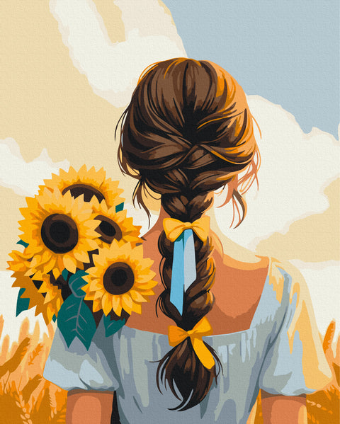 Malowanie po numerach Złoto Ukrainy © Anna Hrytsiuk (BS54371)