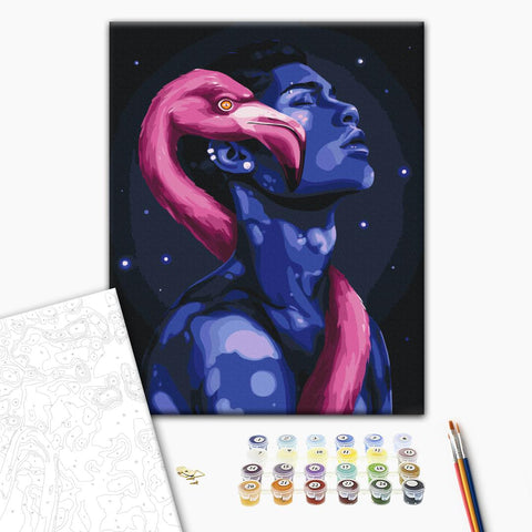 Malowanie po numerach Flaming © Solomiya Kovalchuk (BS54460)