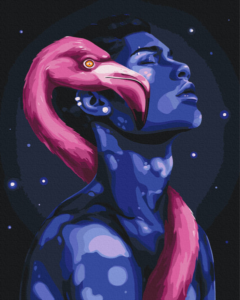 Malowanie po numerach Flaming © Solomiya Kovalchuk (BS54460)