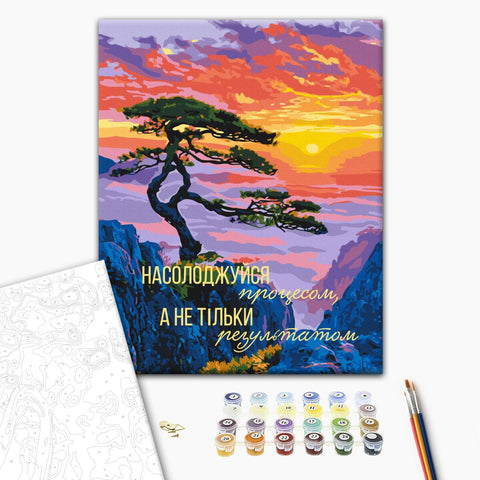 Malowanie po numerach Poczuj tę chwilę © UA Mental Help (BS54513)