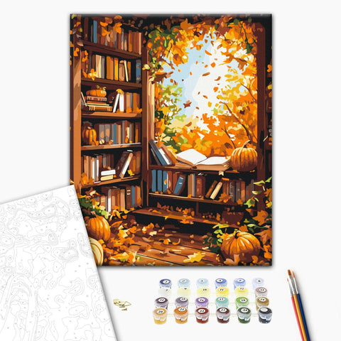 Malowanie po numerach Przytulność jesieni (BS54374)