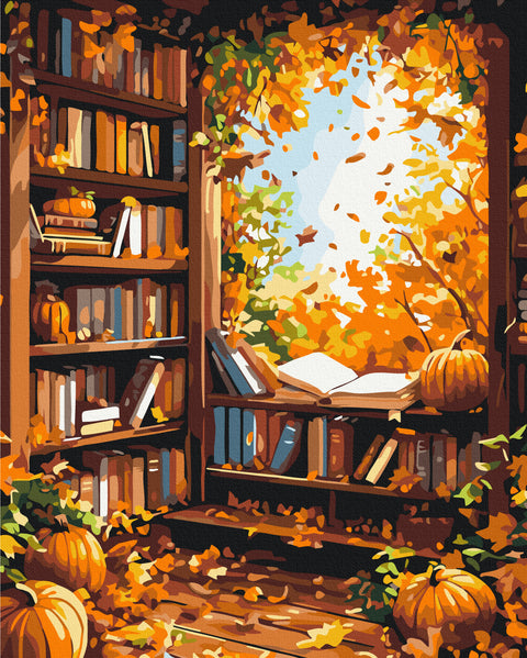 Malowanie po numerach Przytulność jesieni (BS54374)