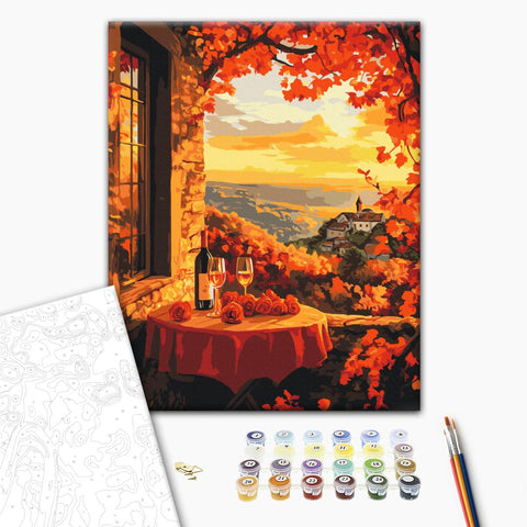 Malowanie po numerach Jesienny romans (BS54398)