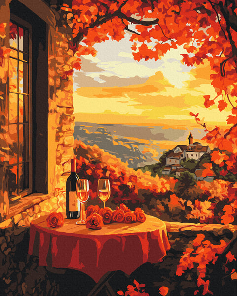 Malowanie po numerach Jesienny romans (BS54398)