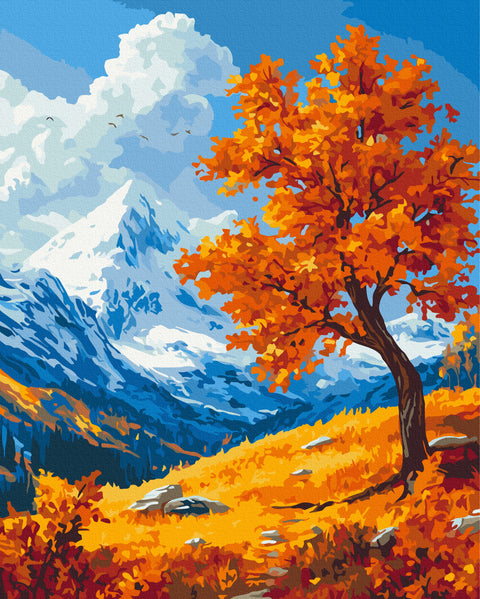 Malowanie po numerach Jesienny krajobraz (BS54396)