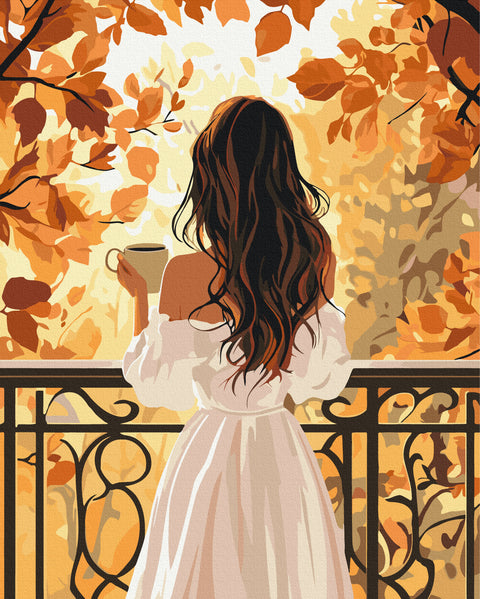 Malowanie po numerach Październikowy poranek (BS54358)