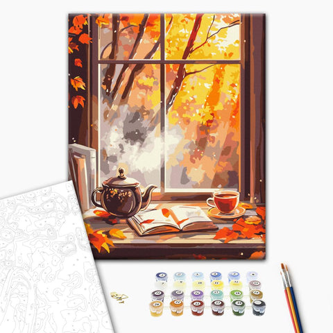Malowanie po numerach Jesień już za oknem (BS54355)