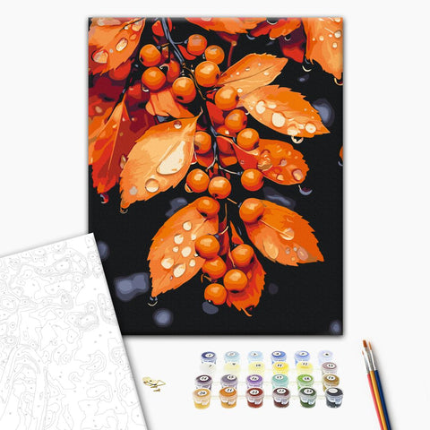 Malowanie po numerach Melodia kropli (BS54386)