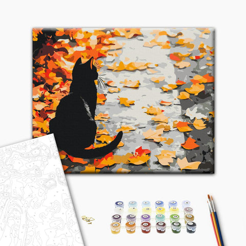 Malowanie po numerach Jesień patrzy (BS54359)