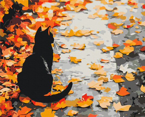 Malowanie po numerach Jesień patrzy (BS54359)