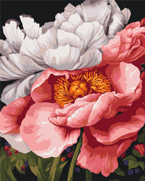 Malowanie po numerach Cisza w kwiatach © Anastasia Alyokhina (BS54475)