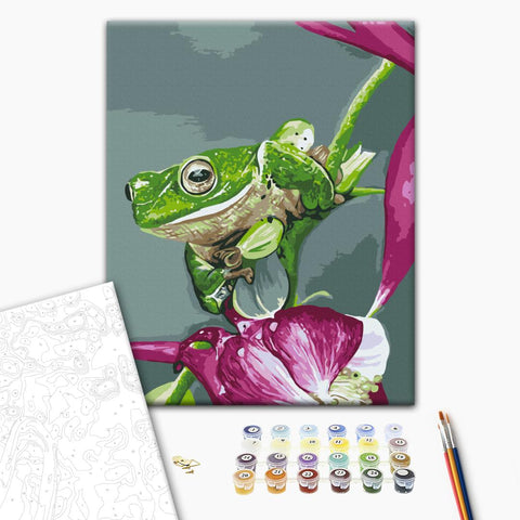 Malowanie po numerach Zielona łaska © Telonitskaya Kristina (BS54482)