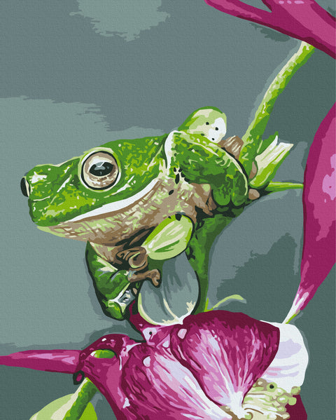 Malowanie po numerach Zielona łaska © Telonitskaya Kristina (BS54482)