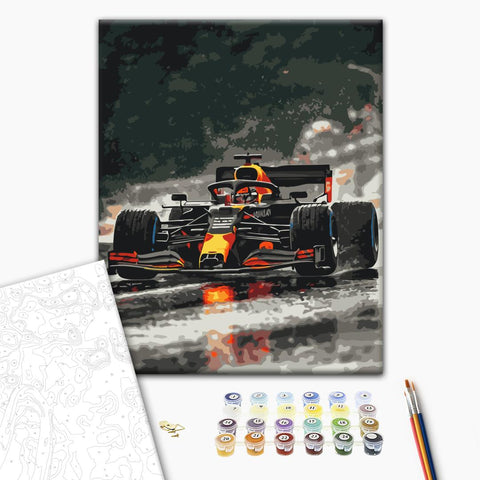 Malowanie po numerach Formuła adrenaliny (BS54520)