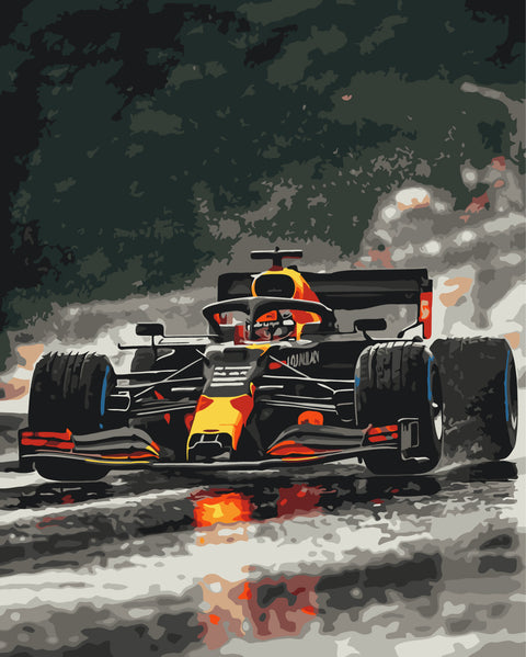 Malowanie po numerach Formuła adrenaliny (BS54520)