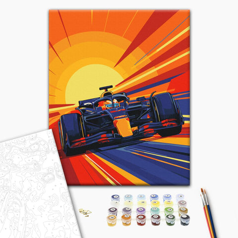 Malowanie po numerach Zdecydowane zwycięstwo (BS54508)