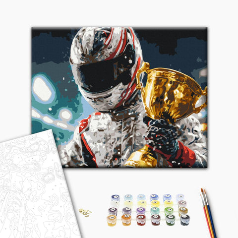 Malowanie po numerach Droga mistrza (BS54519)