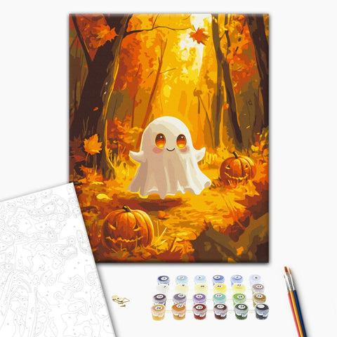 Malowanie po numerach Słodkie "Boo!" (BS54430)