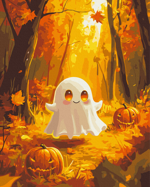 Malowanie po numerach Słodkie "Boo!" (BS54430)