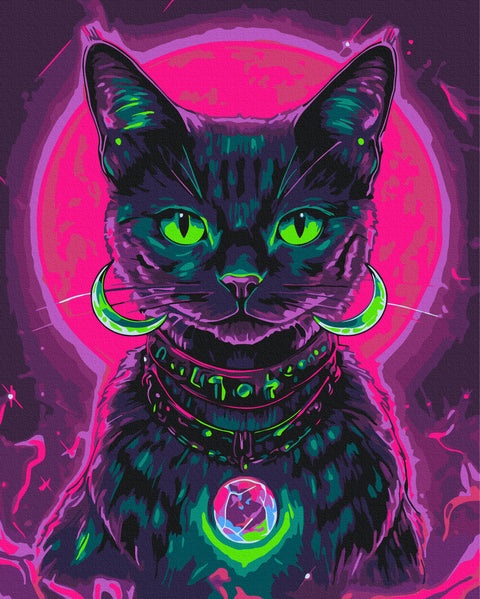 Malowanie po numerach Puszysty wróżbita (BS54410)