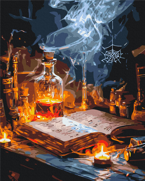 Malowanie po numerach Eliksiry i księgi zaklęć (BS54428)