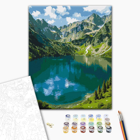 Malowanie po numerach Morskie oko (BS54537)