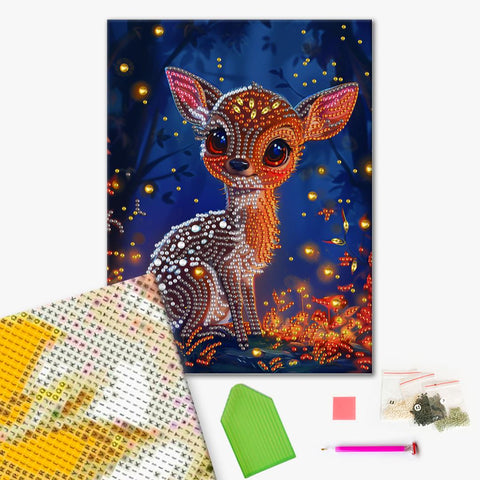 Haft diamentowy Uroczy pingwin (BH008)