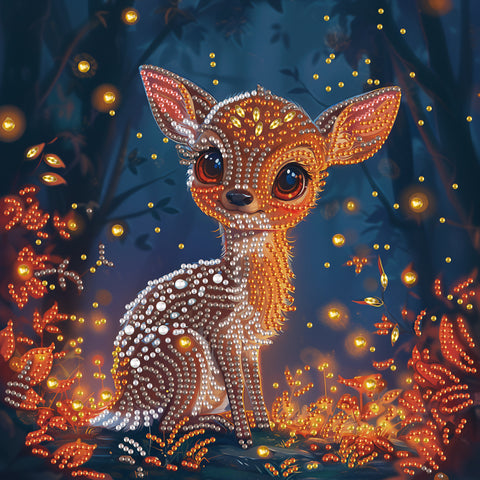 Haft diamentowy Uroczy pingwin (BH008)