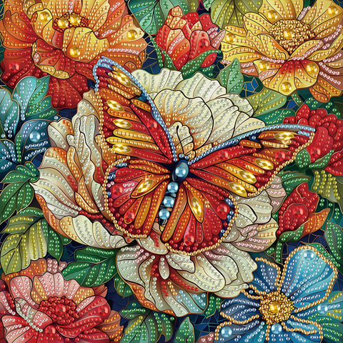 Haft diamentowy Uroczy pingwin (BH003)