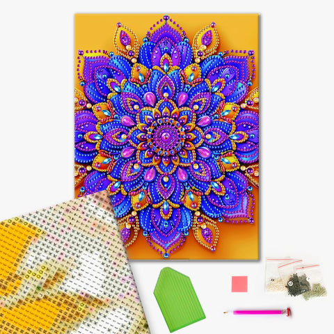 Haft diamentowy Uroczy pingwin (BH018)