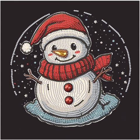 Haft diamentowy Bałwan (DBS52205)