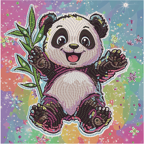 Haft diamentowy Happy Panda (DBS52208)