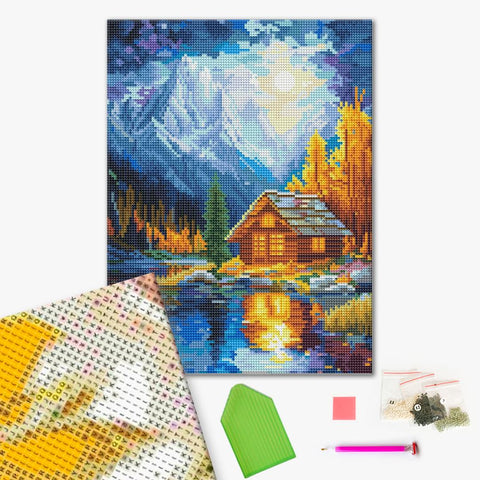 Haft diamentowy Księżycowy wieczór (DBS54203)
