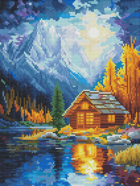 Haft diamentowy Księżycowy wieczór (DBS54203)